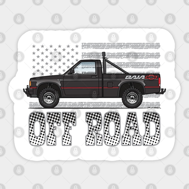 Off Road-Black Sticker by JRCustoms44